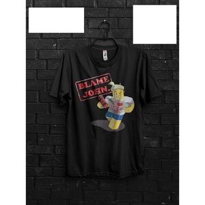 Blame John Shirt, Shedletsky Team C00lkid Black Shirt
